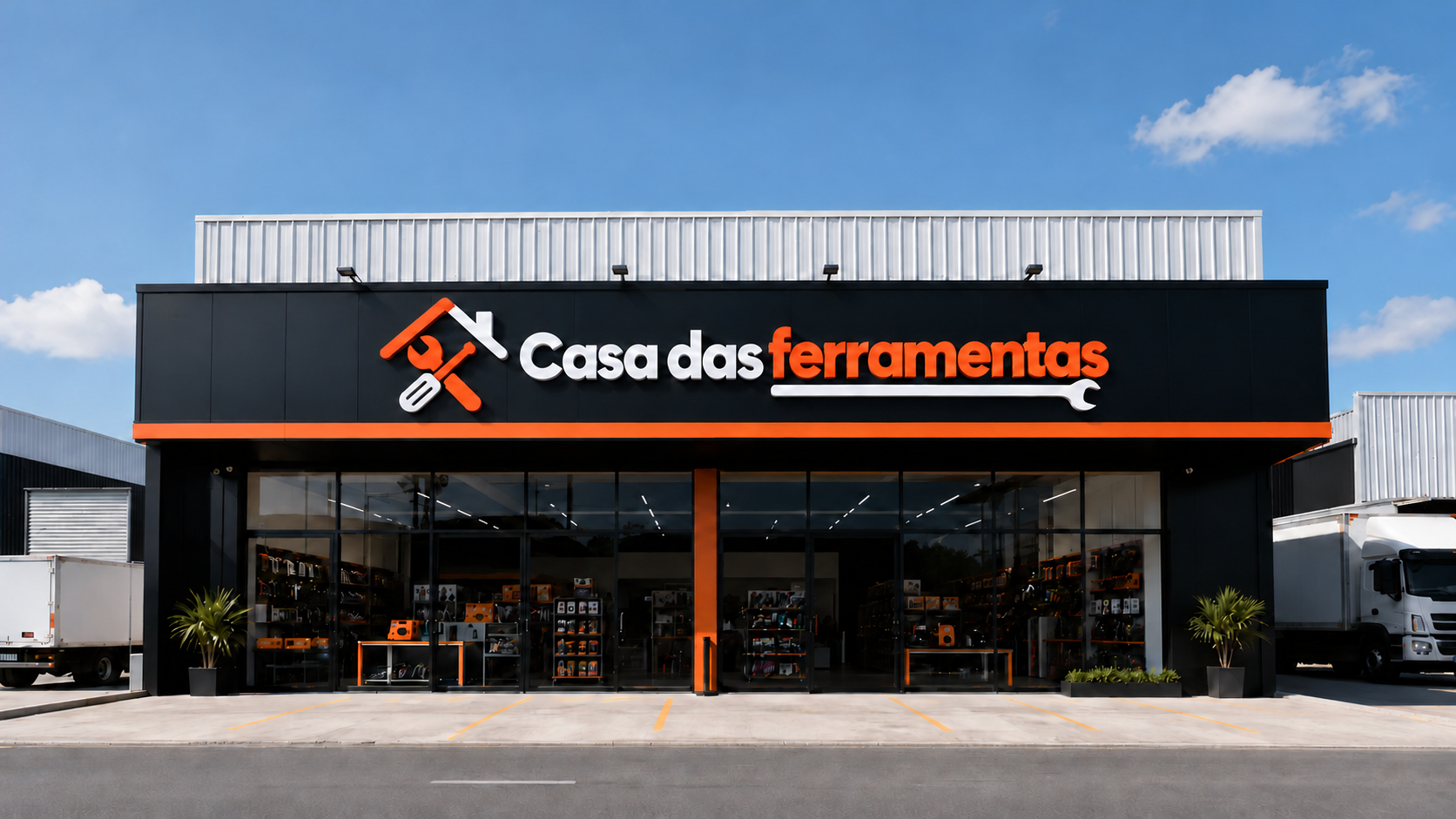 Fachada da Casa das Ferramentas