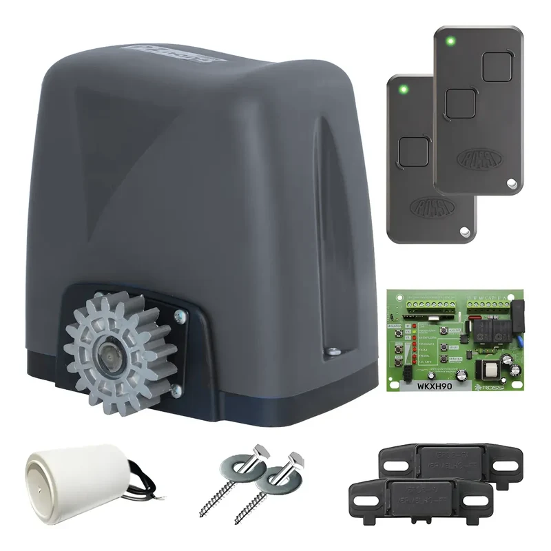 Motor para Portão Deslizante Rossi DZ Nano Turbo 600 kg - Com ou Sem Cremalheira